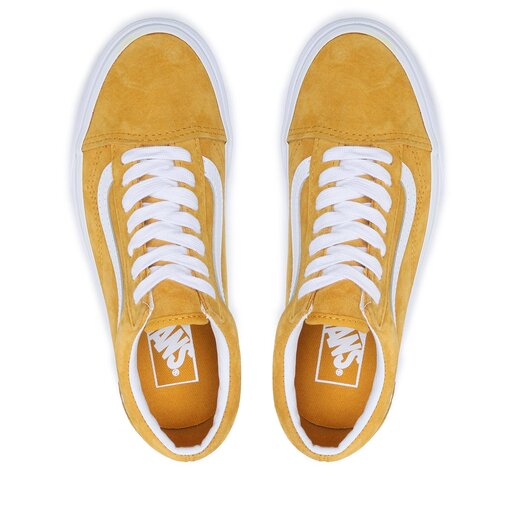 Vans old skool best sale mustard suede