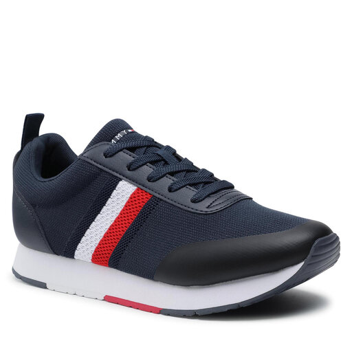 Sneakers Tommy Hilfiger Retro Knit Stripes Runner FM0FM03610 