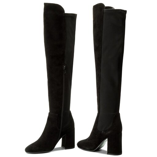 Stiefel Bruno Premi Camoscio Lycra N1906X Schwarz