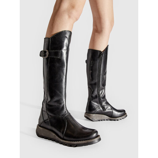 Fly london mol best sale 2 boots black