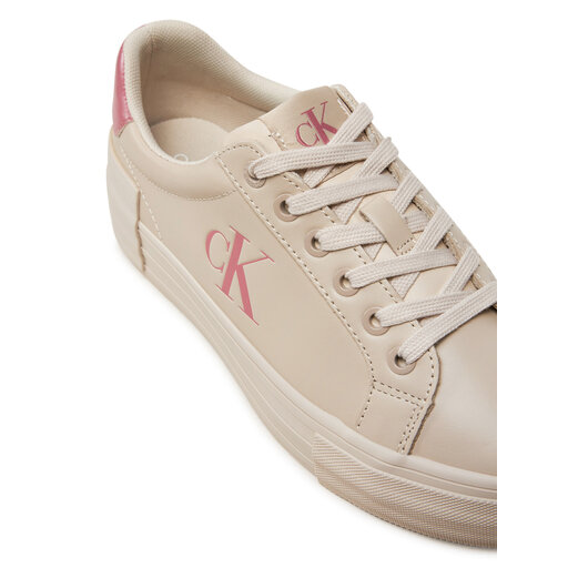 Снікерcи Calvin Klein Jeans Vulc Flatform YW0YW01613 Écru | evzuttya.com.ua