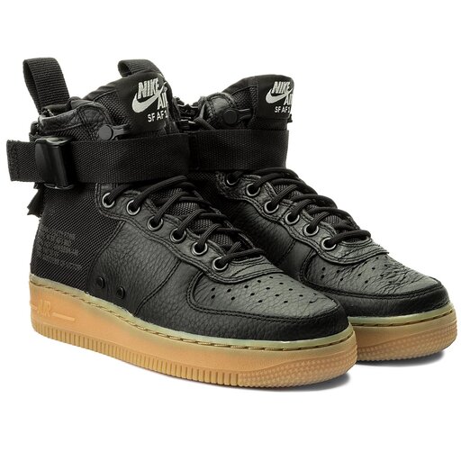 manual silencio alto Zapatos Nike Sf Af1 Mid AA3966 002 Black/Black/Gum Light Brown •  Www.zapatos.es