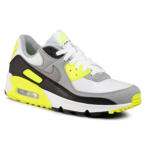 Batai Nike Air Max 90 CD0881 103 White/Particle Grey/Volt Black •  Www.eavalyne.lt
