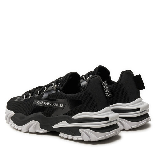 Sneakers Versace Jeans Couture New Trail Trek 77YA3SI8 Schwarz eschuhe