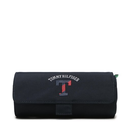Piórnik Tommy Hilfiger Colorful Verity Pencil Case AU0AU01755 Granatowy