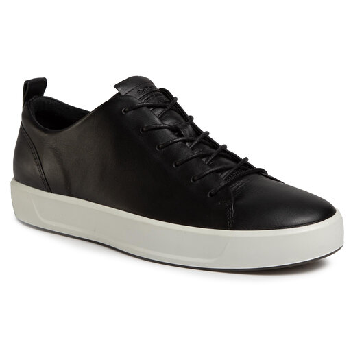 Sneakersy ECCO Soft 8 M 45099401001 Czarny eobuwie .pl