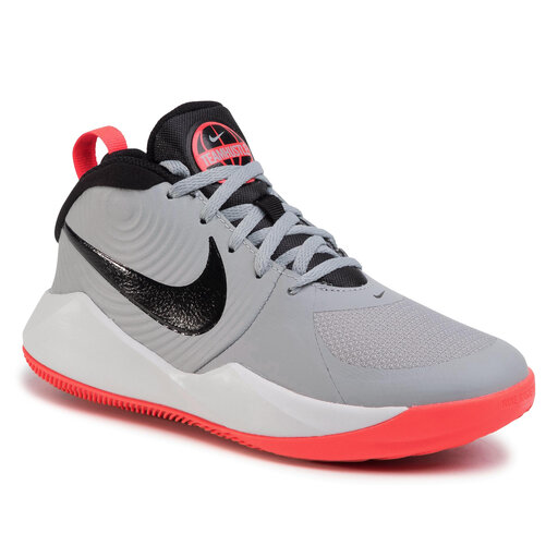 Cip Nike Team Hustle D 9 GS AQ4224 007 Lt Smoke Grey Black ecipo.hu