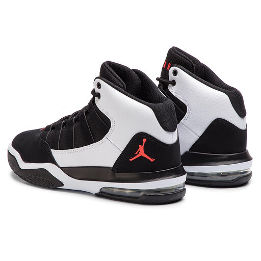 Pantofi Nike Max (GS) AQ9214 101 White/Infrared 23/Black • Www.epantofi.ro