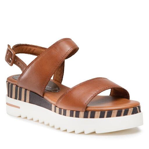 Marco tozzi sandalen cognac 2025