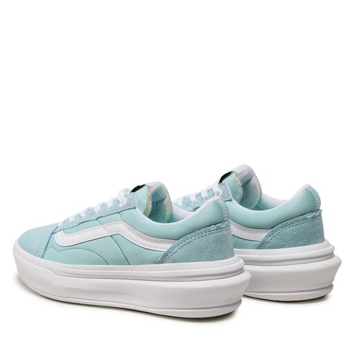 Vans old store skool platform blue