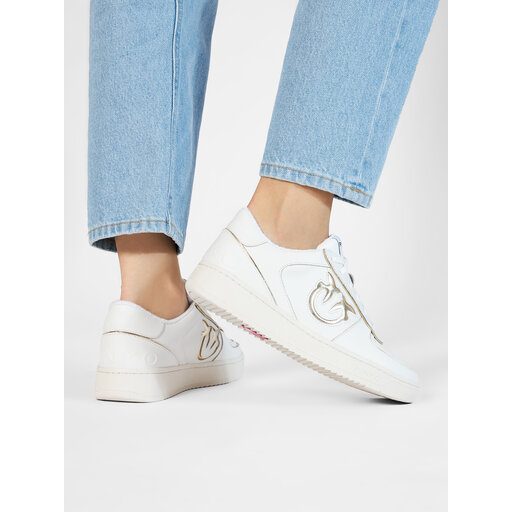 Sneakers Pinko Bondy Basket Sneaker 20221 BLKS1 Y84V Bianco