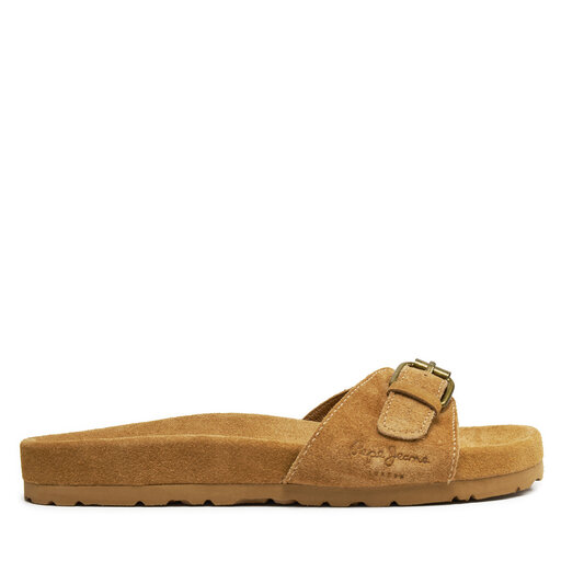 Pantoletten Pepe Jeans Oban Basic PLS80003 Braun eschuhe