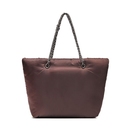Handtasche Tory Burch Ella Puffy Chain Tote 152450 Dunkelrot eschuhe