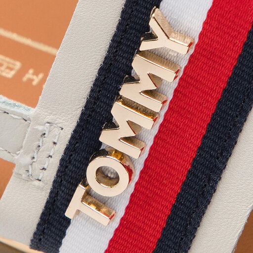 Tommy hilfiger flat sandal corporate ribbon 2025