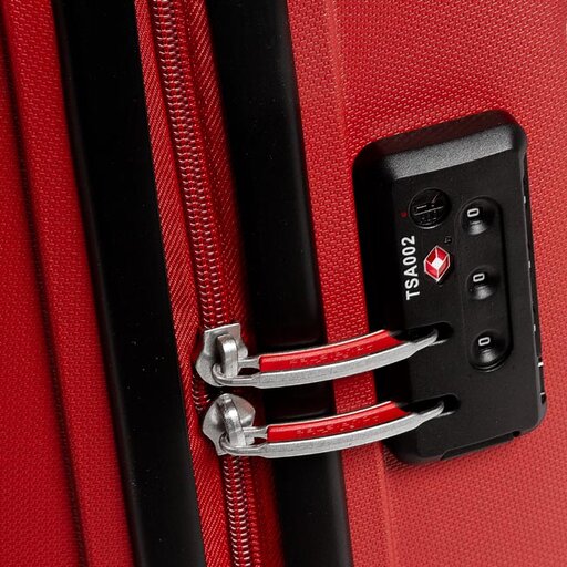 Mažas Kietas Lagaminas American Tourister Bon Air 59422 1726 85A 00 001  Spinner S Strict Red • Www.eavalyne.lt