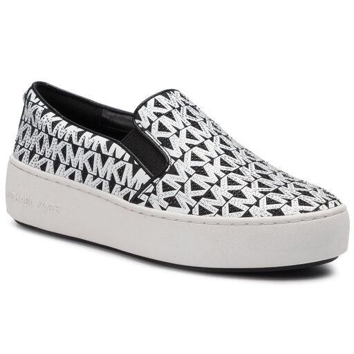 Michael kors trent slip on black on sale