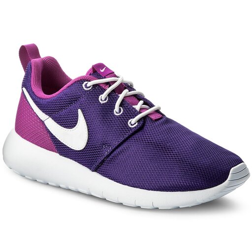 Zapatos Nike Roshe One GS 599729 506 Court Purple White Hypr