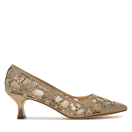 Scarpe dorate basse clearance