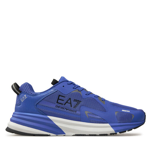 Emporio armani blue sneakers cheap