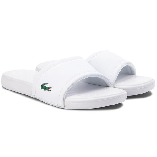 Mules sandales de bain Lacoste L.30 118 1 CAJ 7 35CAJ001121G Blanc