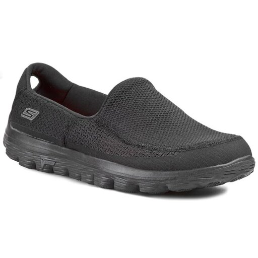 Chaussures basses Skechers Go Walk 2 53590 BBK Black chaussures
