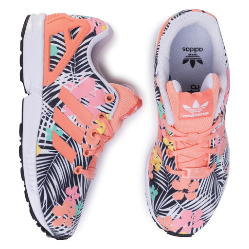 Sneakers adidas Zx Flux J EG4116 Arancione | escarpe.it