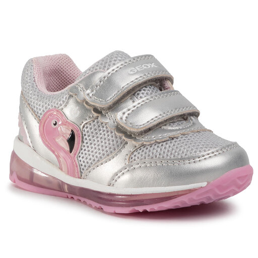 Sneakers Geox Todo C B0285C 0NF14 C0566 Silver/Pink • Www.zapatos.es