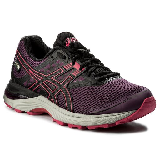Skor Asics Gel Pulse 9 G Tx GORE TEX T7D9N Prune Black Cosmo Pink