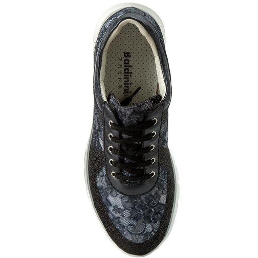 Sneakers pizzo sale nero