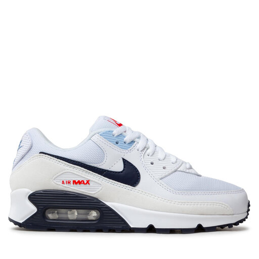 Air max 90 navy white clearance