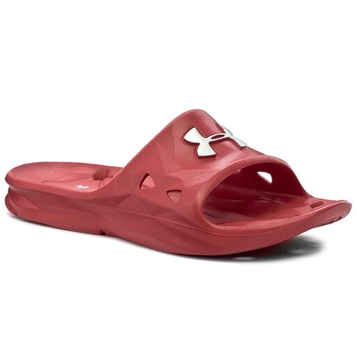 Pantoletten Under Armour Ua M Locker III Sl 1287325 Rot eschuhe.at