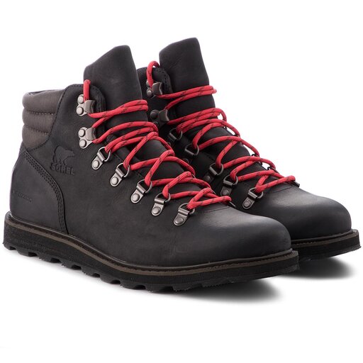 Schnurschuhe Sorel Madson Hiker Waterproof NM2620 Schwarz eschuhe