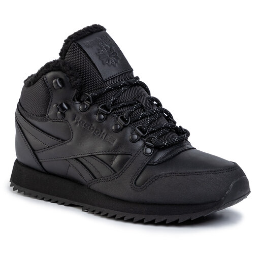 Сникърси Reebok Cl Lthr Mid Ripple Mu FU9129 Черен
