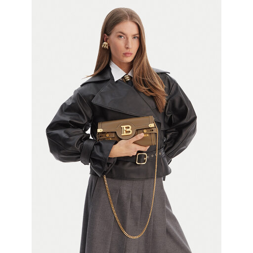 Сумка Balmain DN1LE596LSLX Коричневий | evzuttya.com.ua