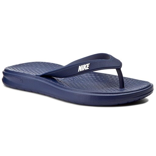 Kinderen Behoefte aan heilig Tongs Nike Solay Thong 882690 400 Binary Blue/White | chaussures.fr