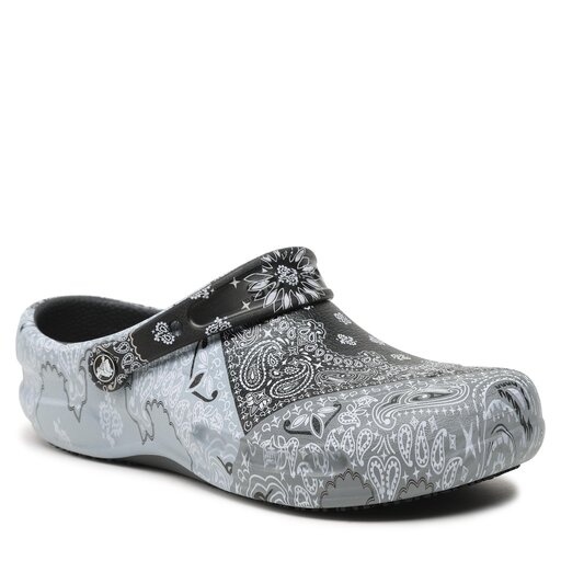 Ciabatte Crocs Bistro Graphic Clog 204044 Grigio - Main Image