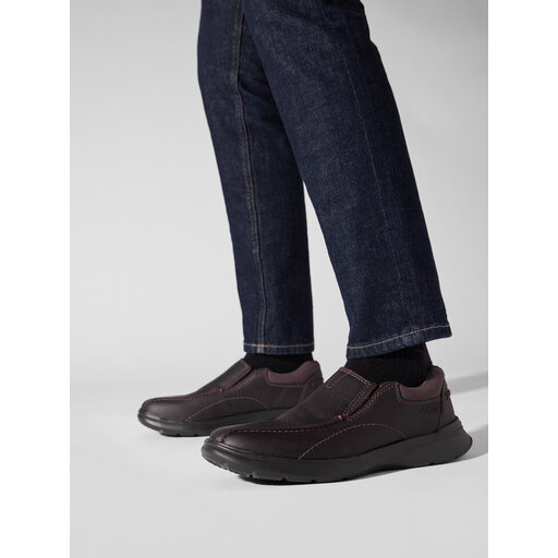 Clarks Cotrell Step Mocassini Uomo In Pelle - Comfort Massimo Con Tecnologia Cushion Soft