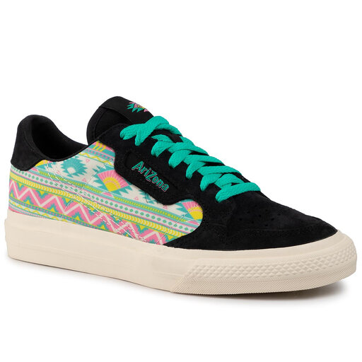 Sneakersy adidas Continental Vulc W EG7976 Czarny eobuwie .pl