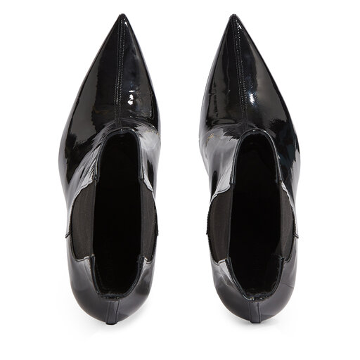 Stivaletti Calvin Klein Geo Stiletto Chelsea Boot 90-Pat HW0HW01809 Nero