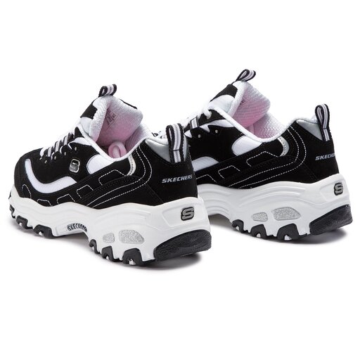未使用✜WEGO/SKECHERS DLITES BIGGEST FAN Sneakersy Skechers D'lites Biggest Fan 11930/BKW Czarny