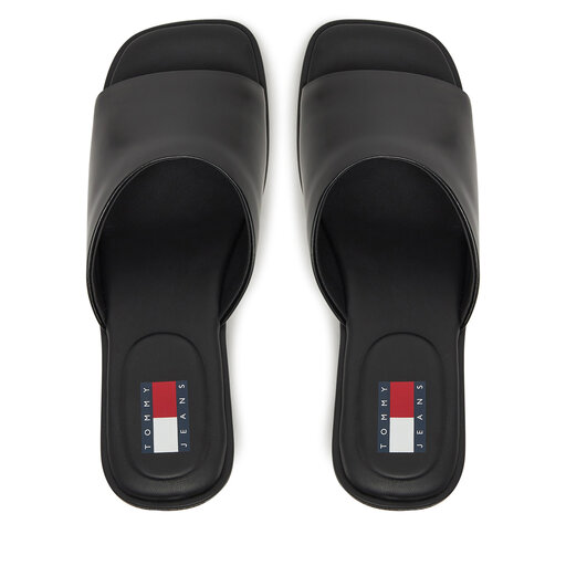 大人気 Шльопанці Tommy Jeans The Noho Mule EN0EN02799 Чорний 健康・医学