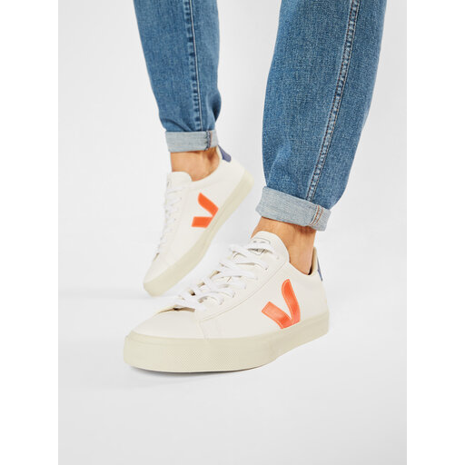 Veja esplar extra sales white orange fluo