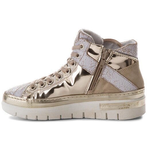 Sneakers Khrio 181K7300CRRFSLX Bianco Platino Visone chaussures