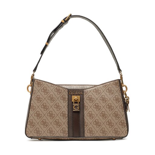Сумка Guess Ginevra Logo (SB) HWSB86 75180 Коричневий | evzuttya