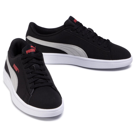 Laisvalaikio batai Puma Smash v2 Buck Jr 365182 19 Puma Black/Gray Violet •  Www.eavalyne.lt