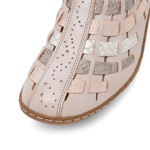 Обувки Rieker 47156-43 Бежов