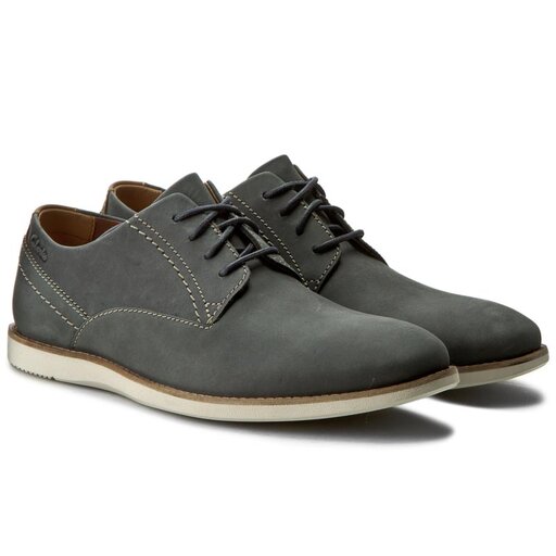 Chaussures basses Clarks Franson Plain 261148937 Bleu marine chaussures
