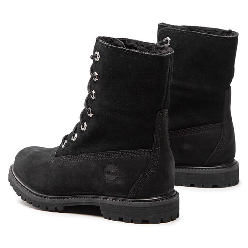 Schnurstiefeletten Timberland Authentic Teddy Fleece W TB08149A001 Schwarz