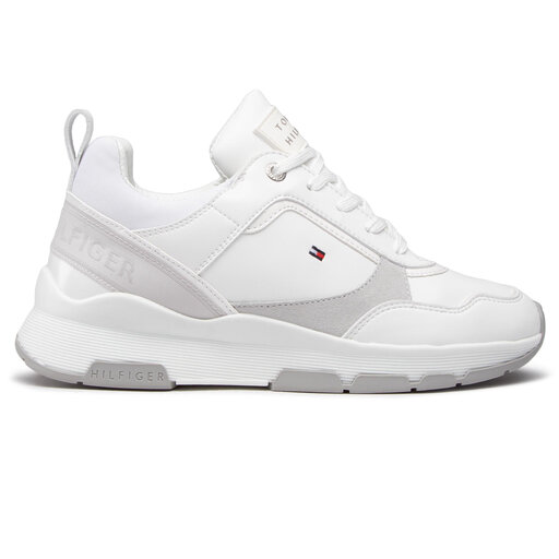 TOMMY HILFIGER Sporty Chunky Leather Sneakers Fw0fw05287 for Women - 94,750  ID
