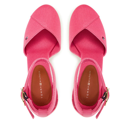 Półbuty Tommy Hilfiger Flag High Wedge Espad Closed Toe